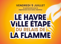 La ville du Havre accueille la Flamme Olympique le 5 juillet prochain