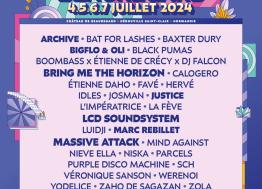 Le festival de Beauregard aura lieu du 4 au 7 juillet 2024 près de Caen