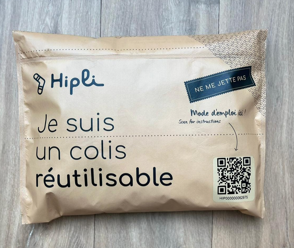 HIPLI - Colis réutilisable - Packaging écoresponsable I Pesette